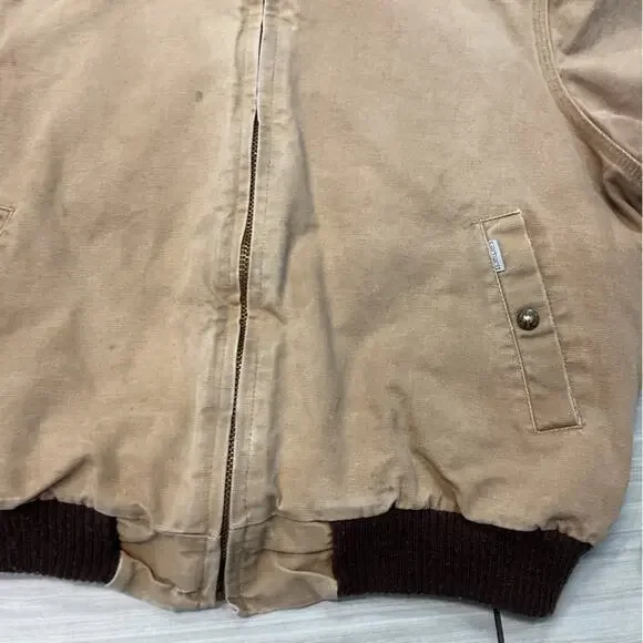 Vintage 90’s Tan Carhartt Jacket - Picture 6 of 7